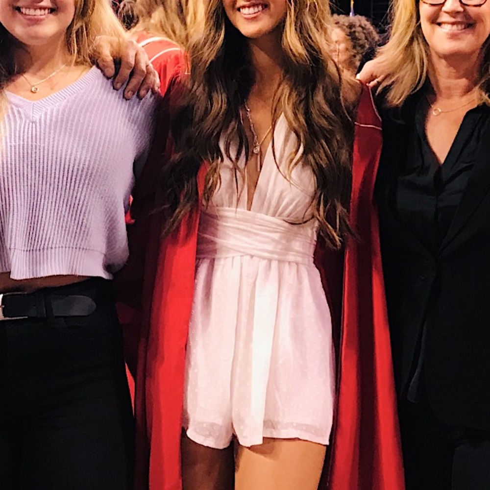 Showpo White wrap around romper